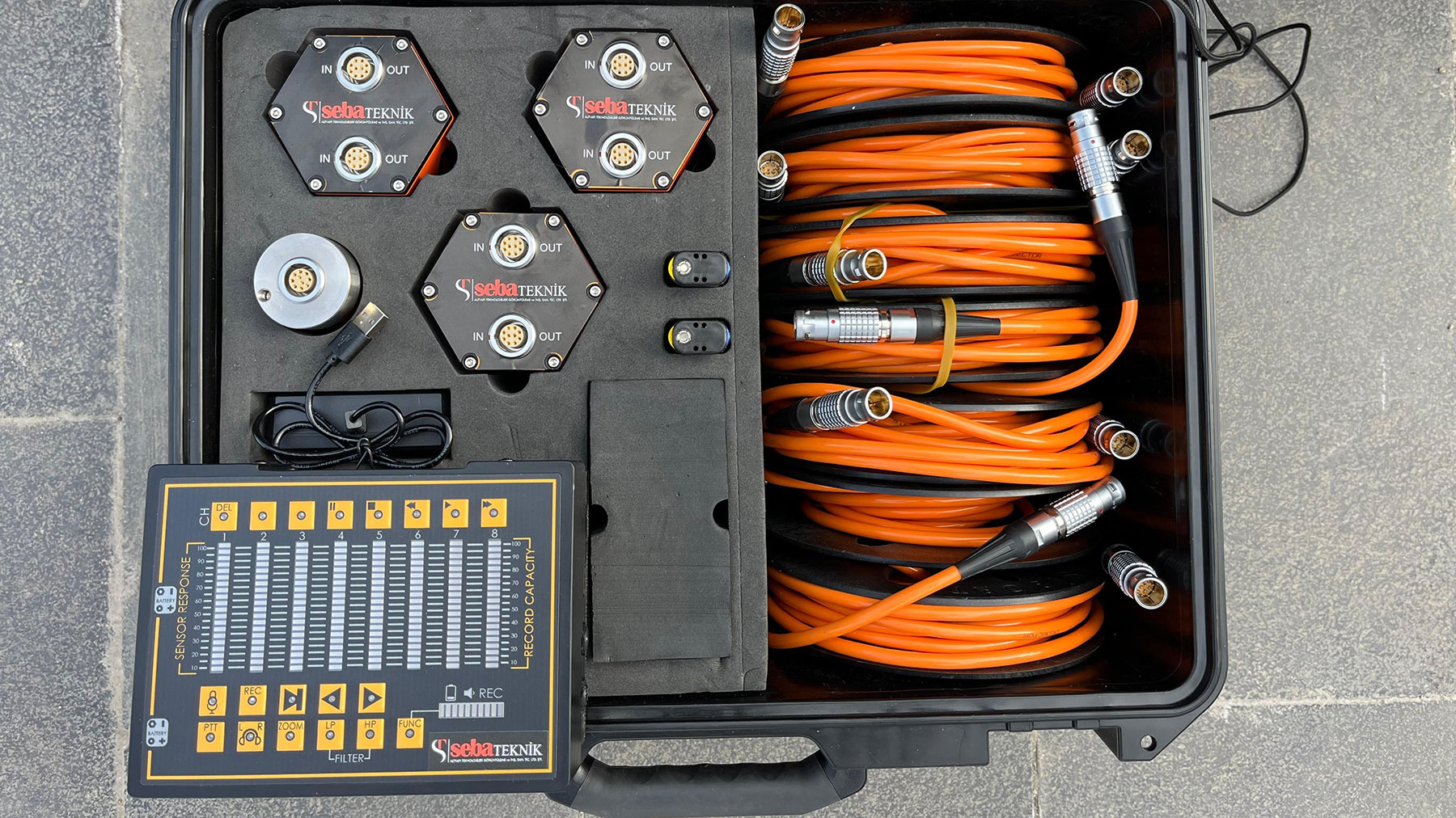 Live Search Under Rubble Acoustic And Seismic Listening Device Superior Sensitivity, Life-