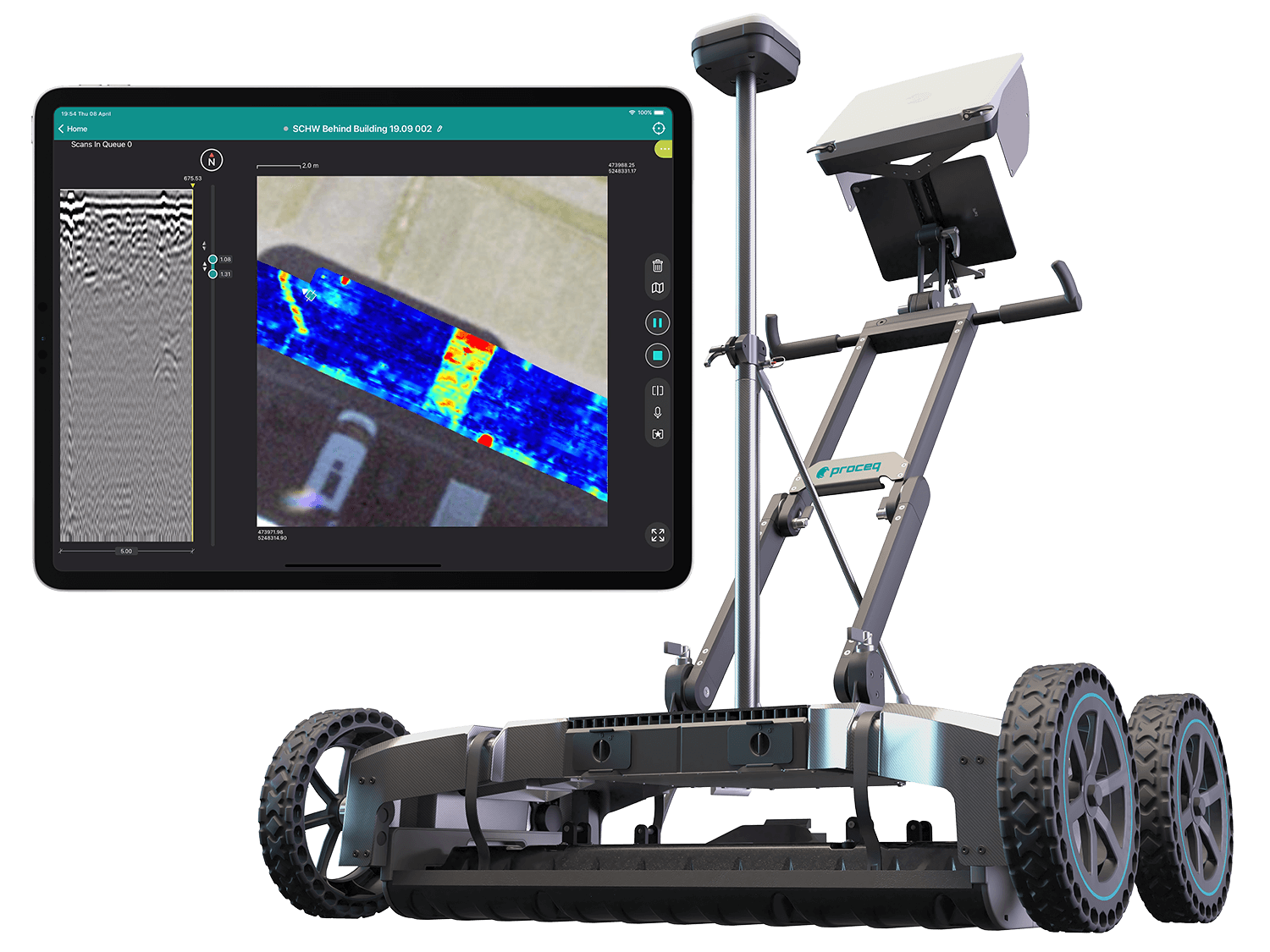 Proceq Gs 9000 Yer Alti Tespit Radari